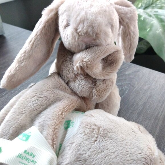Jellycat Bashful Beige Bunny Soother (Retired) - Picture 6 of 8